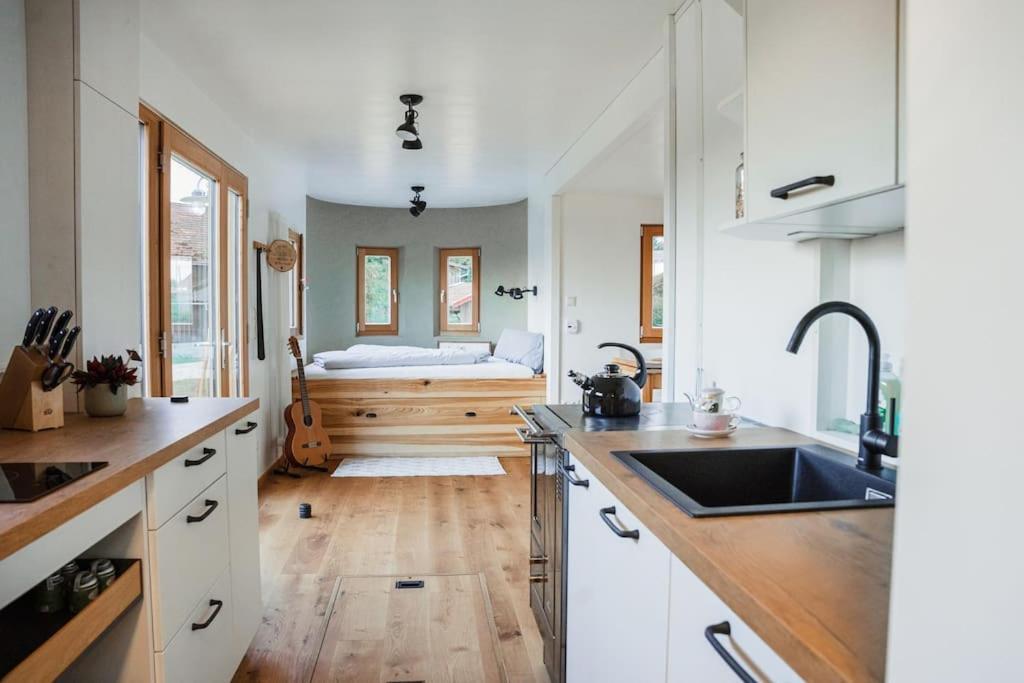 Villa Wohnwagon Paul - Autarkie erleben! - Tiny House Oberschneiding Exterior foto